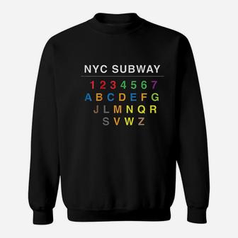 Nyc Subways Sweatshirt | Crazezy