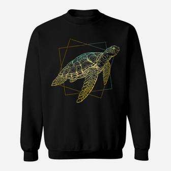 Ocean Animal Sea Creature Turtle Sweatshirt | Crazezy