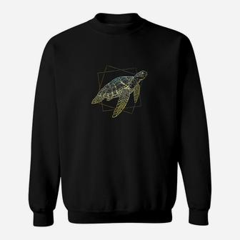 Ocean Animal Sea Creature Turtle Sweatshirt | Crazezy UK