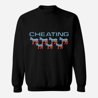 Official Cheating Democrats Sweatshirt - Monsterry AU
