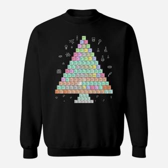 Oh Chemistree Cool Science Chemical Periodic Table Christmas Sweatshirt Sweatshirt | Crazezy