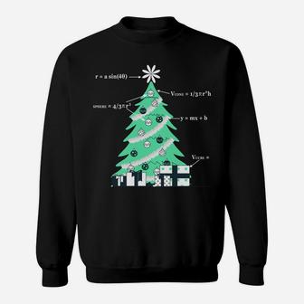 Oh Geometree Christmas Tree Funny Xmas Gift For Math Teacher Sweatshirt Sweatshirt | Crazezy DE