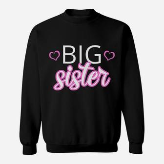 Older Sibling Big Sister Shirt Gift Pregnancy Announcement Sweatshirt | Crazezy DE