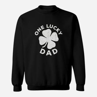 One Lucky Dad Sweatshirt | Crazezy CA