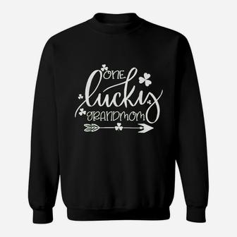 One Lucky Grandmom St Patricks Day Matching Gifts Sweatshirt | Crazezy