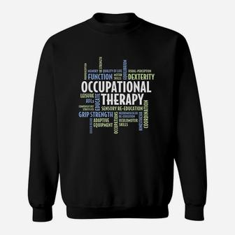Ot Words Ot Month Gift For Occupational Therapist Sweatshirt | Crazezy AU