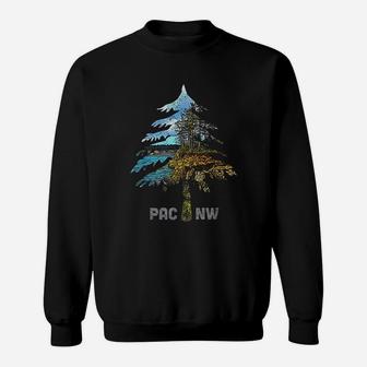 Pacific Northwest Oregon Tree Sweatshirt | Crazezy UK
