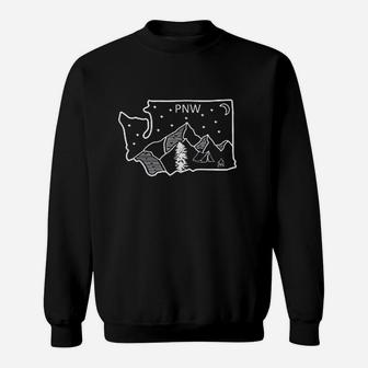 Pacific Northwest Washington Sweatshirt | Crazezy UK