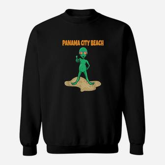 Panama City Beach Alien Sweatshirt - Monsterry UK