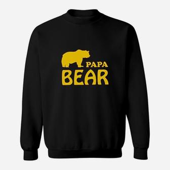 Papa Bear Sweatshirt | Crazezy UK