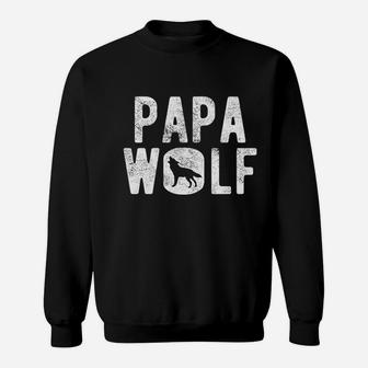 Papa Wolf Camping Pack Sweatshirt | Crazezy UK