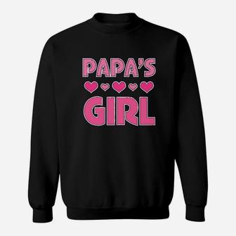 Papas Girl Sweatshirt | Crazezy UK