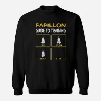 Papillon Guide To Training Sweatshirt | Crazezy