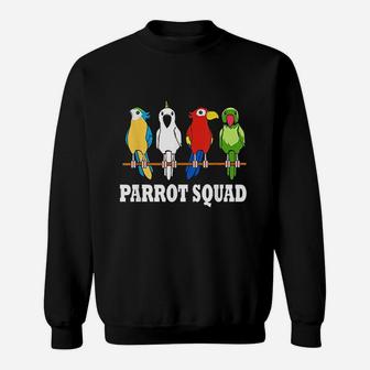 Parrot Squad Cute Team Sweatshirt - Thegiftio UK