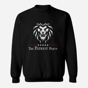 Party Lion Sweatshirt | Crazezy UK