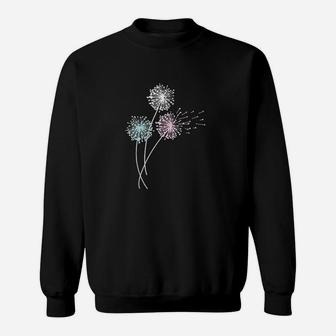 Pastel Dandelions Sweatshirt | Crazezy DE