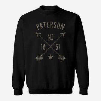 Paterson Nj T Shirt Cool Vintage Retro Style Home City Sweatshirt | Crazezy