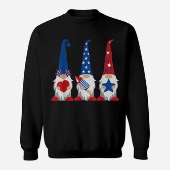 Patriotic Gnomes Usa American Flag 4Th Of July Gnome Sweatshirt | Crazezy AU