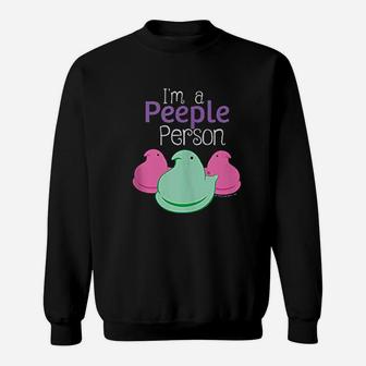 Peeps Im A Peeple Person Peeps Sweatshirt - Thegiftio UK
