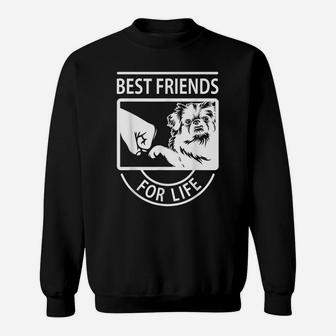 Pekingese Best Friend For Life T-Shirt Sweatshirt | Crazezy