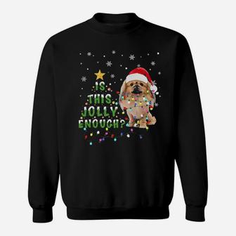 Pekingese Santa Is This Jolly Enough Sweatshirt - Monsterry