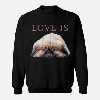 Pekingese Shirt Dog Mom Dad Pekinese Clothes Love Pet Tee Zip Hoodie Sweatshirt | Crazezy DE