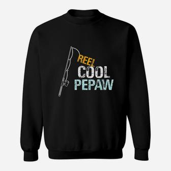 Pepaw Gift From Granddaughter Grandson Reel Cool Pepaw Sweatshirt | Crazezy UK