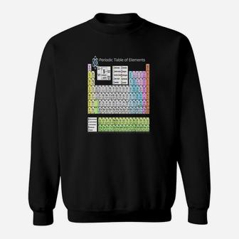 Periodic Table Of Elements Sweatshirt - Thegiftio