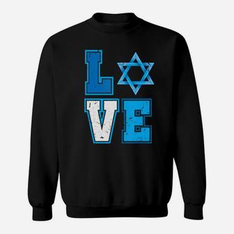 Ph Love Hanukkah Star Of David Happy Chanukkah Costume Sweatshirt - Monsterry AU