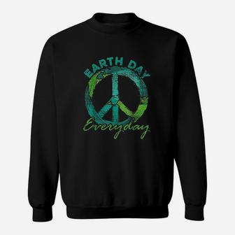 Piece Everyday Earth Day Sweatshirt | Crazezy DE