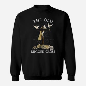Pigeons Christian The Old Rugged Cross Sweatshirt - Monsterry