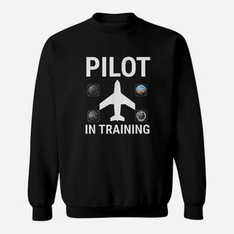 Pilot In Training Sweatshirt | Crazezy UK