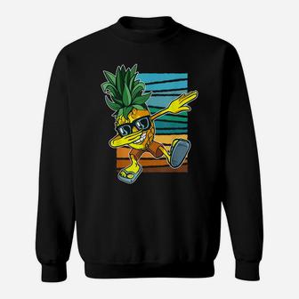 Pineapple Dab Tool - Aloha Hawaii Island Sweatshirt | Crazezy