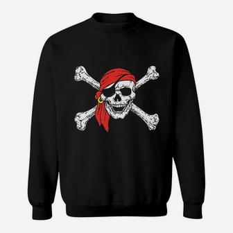 Pirate Skull And Crossbones Sweatshirt - Thegiftio UK