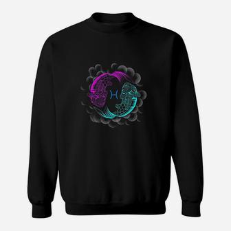 Pisces Zodiac Sign Gift Astrology Sweatshirt | Crazezy