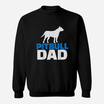 Pitbull Dad Sweatshirt | Crazezy