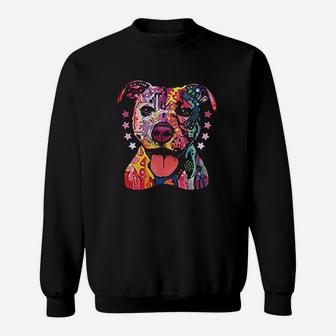 Pitbull Dog Animal Lover Sweatshirt | Crazezy