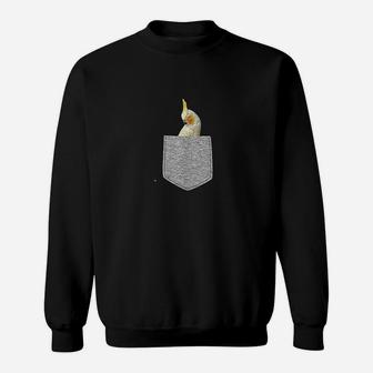 Pocket Cockatiel Bird Sweatshirt | Crazezy DE