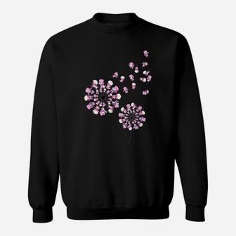Poodle Flower Fly Dandelion Funny Dog Lover For Mom Men Kids Sweatshirt | Crazezy