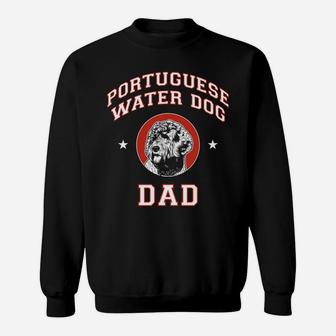 Portuguese Water Dog Dad Sweatshirt Sweatshirt | Crazezy CA