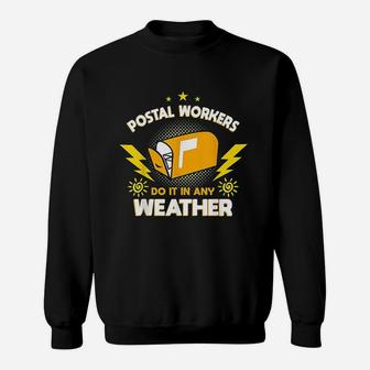 Postal Worker Gifts Funny Mail Carrier Mailman Post Office Sweatshirt - Thegiftio
