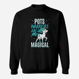 Pots Warrior Magical Unicorn Sweatshirt | Crazezy