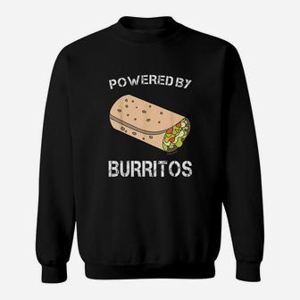 Powered By Burritos Sweatshirt | Crazezy CA