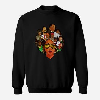 Powerful Roots Black History Month I Love My Roots Shirt Sweatshirt - Thegiftio