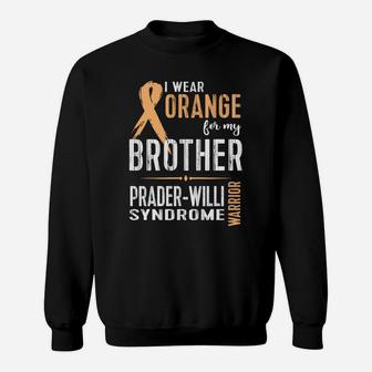 Praderwilli Syndrome Awareness My Brother Sweatshirt - Thegiftio UK