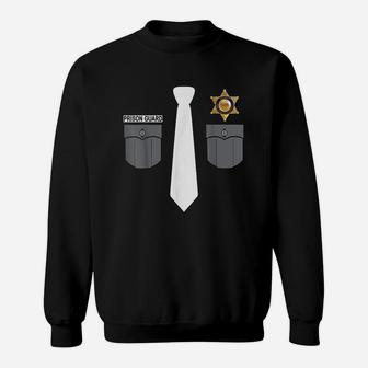 Prison Guard Correctional Officer Police Costume Funny Gift Sweatshirt | Crazezy CA