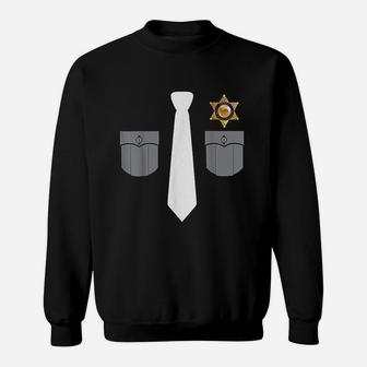 Prison Warden Prison Guard Costume Funny Gift Sweatshirt | Crazezy