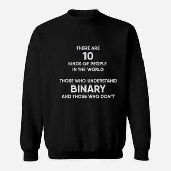 Programmer Binary Funny Computer Sweatshirt - Thegiftio