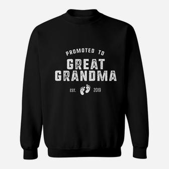 Promoted To Great Grandma Sweatshirt - Thegiftio UK