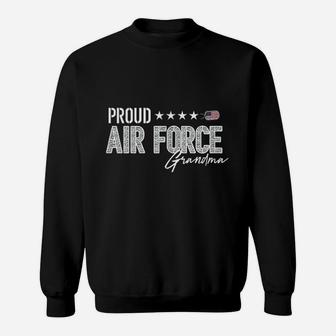 Proud Air Force Grandma Sweatshirt | Crazezy
